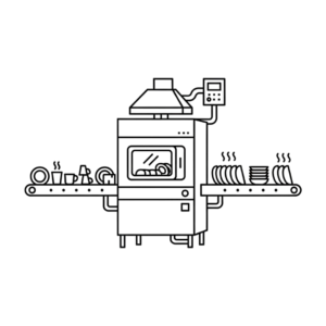 Washing dish equipments